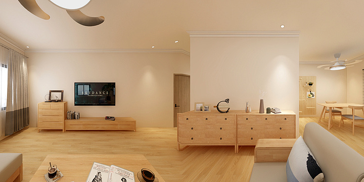 陆小铟-日式户型-装修设计方案