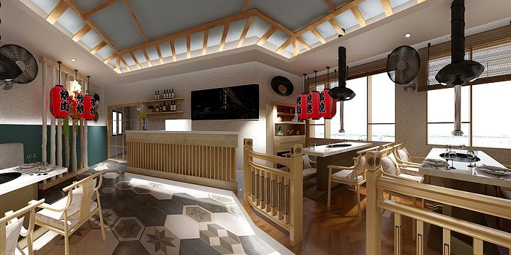 张雨201-烤肉店.2020-7-5-装修设计方案