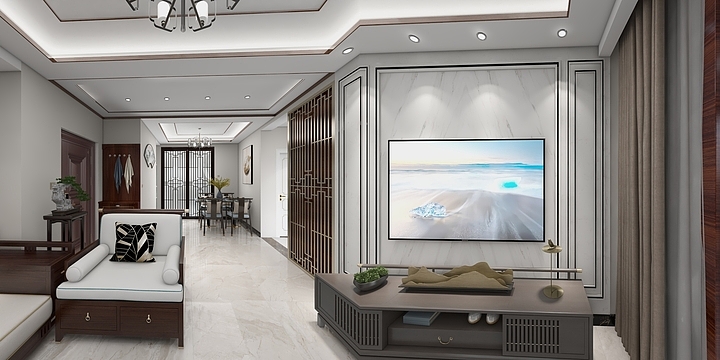 omimo欧米欧-即墨-龙山上苑6#-装修设计方案