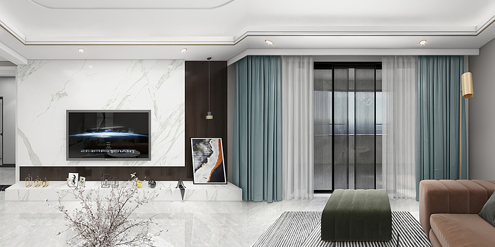 ~香香~-现代风格-装修设计方案