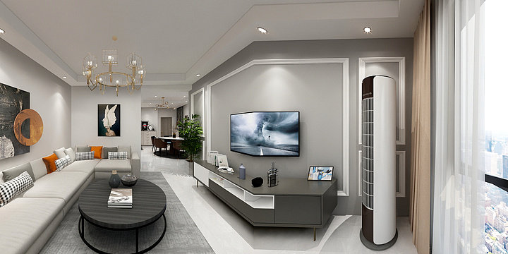 室内设计师黄-天台新苑时代简约-装修设计方案