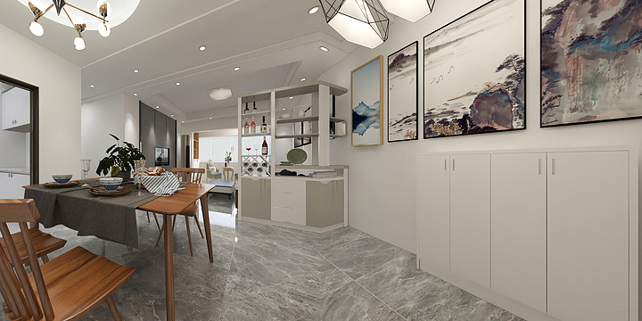 川工匠装饰-金色维也纳1号方案-装修设计方案