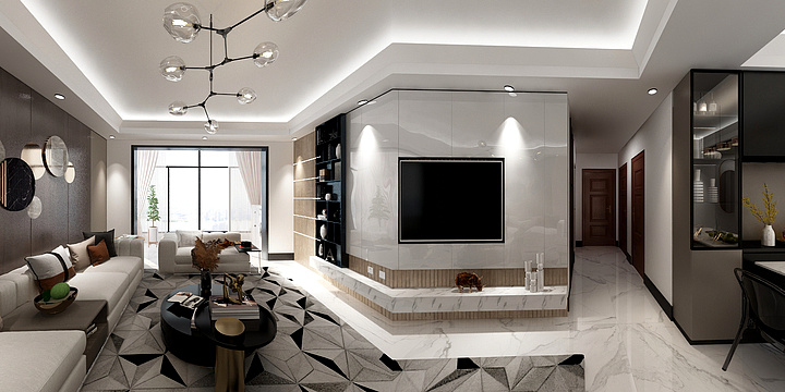 张巨设计-翡翠华庭管阿姨-装修设计方案