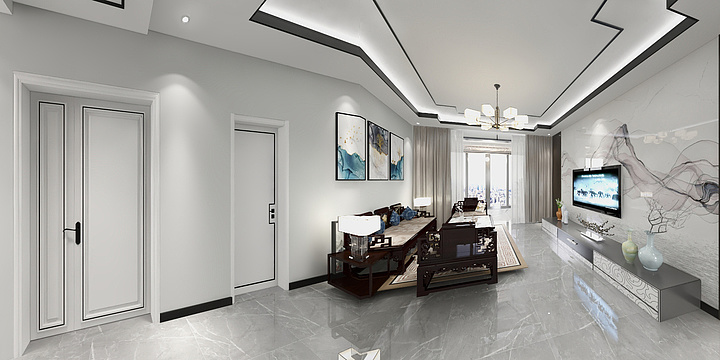 鹤壁市闻鑫闻万装修-华第城-装修设计方案