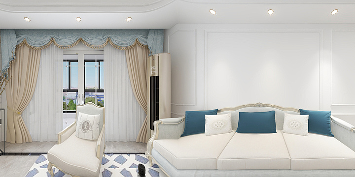 室内深化设计-腾鸿御景全房设计-装修设计方案