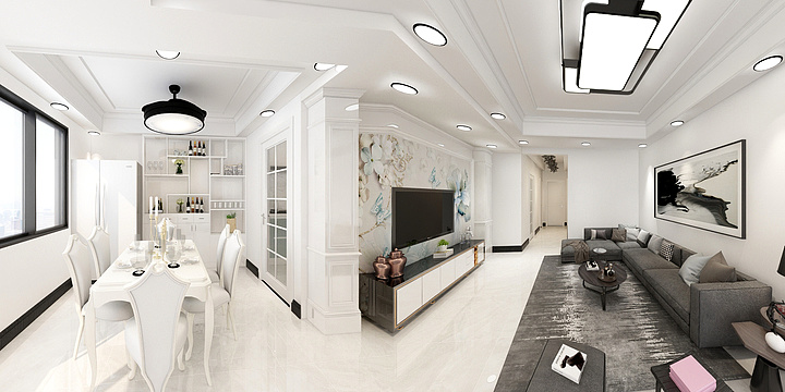 辰睿装饰-盛苑景城-装修设计方案