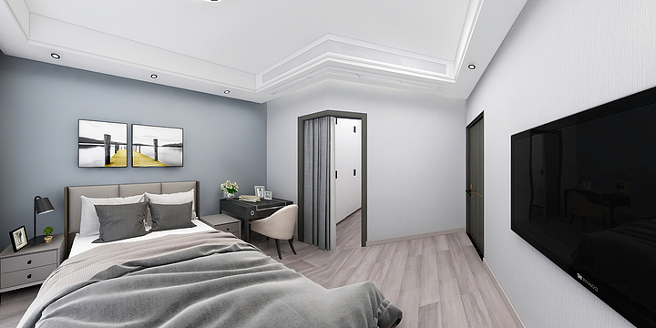 倪图-西塘大厦蔡总效果图-装修设计方案