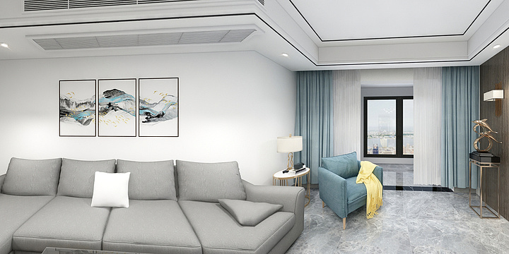 索菲亚阿强-山水涧骆总-装修设计方案