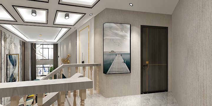 吴亮abc-时代阳光复式楼付总吉宅-装修设计方案