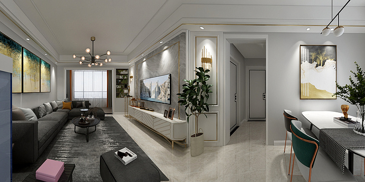 德居装饰唐小钦-西晶御雅园-唐先生-装修设计方案