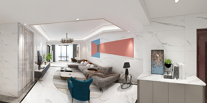 明月照高楼-新城国际-装修设计方案