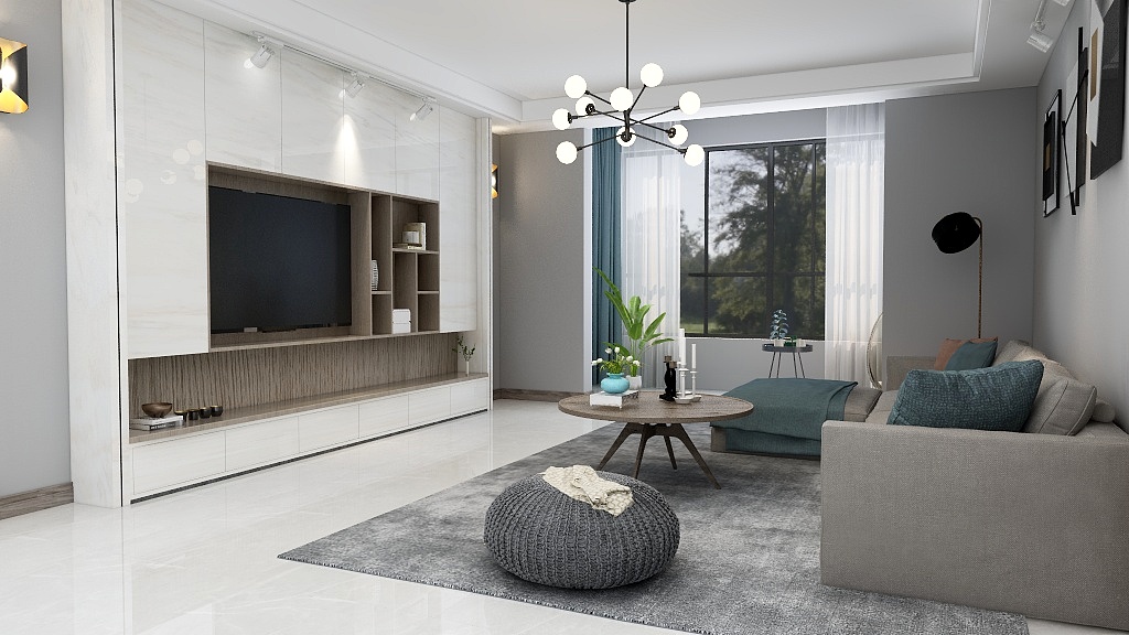 Blush_z-翡翠绿洲-装修设计方案