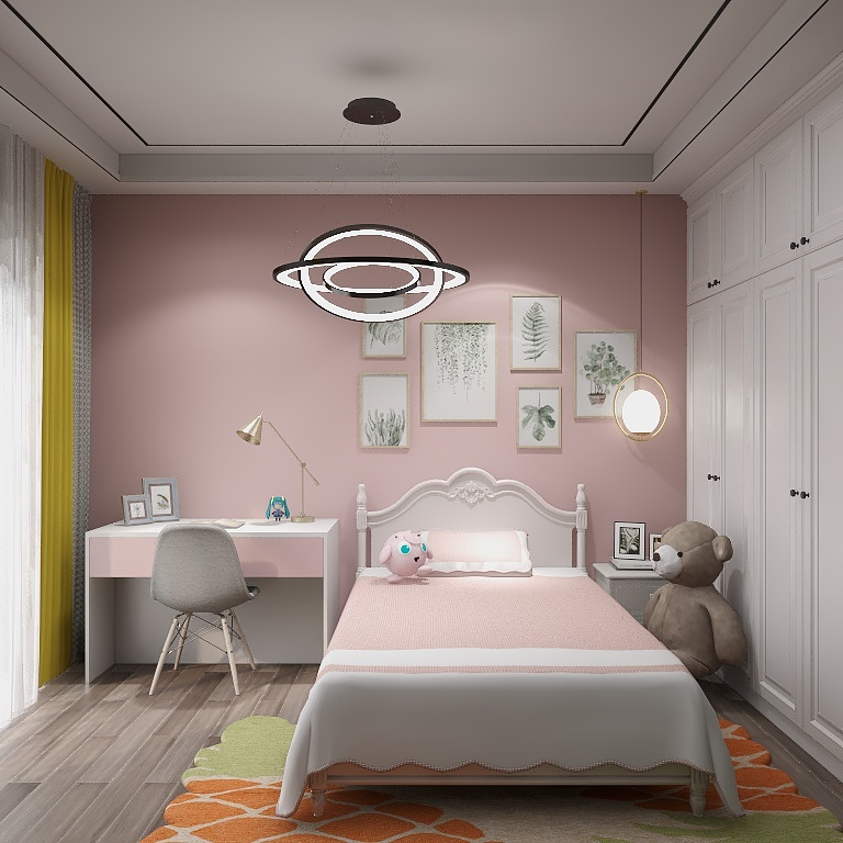 Dec丶木木-水梦12-1301儿童房-装修设计方案