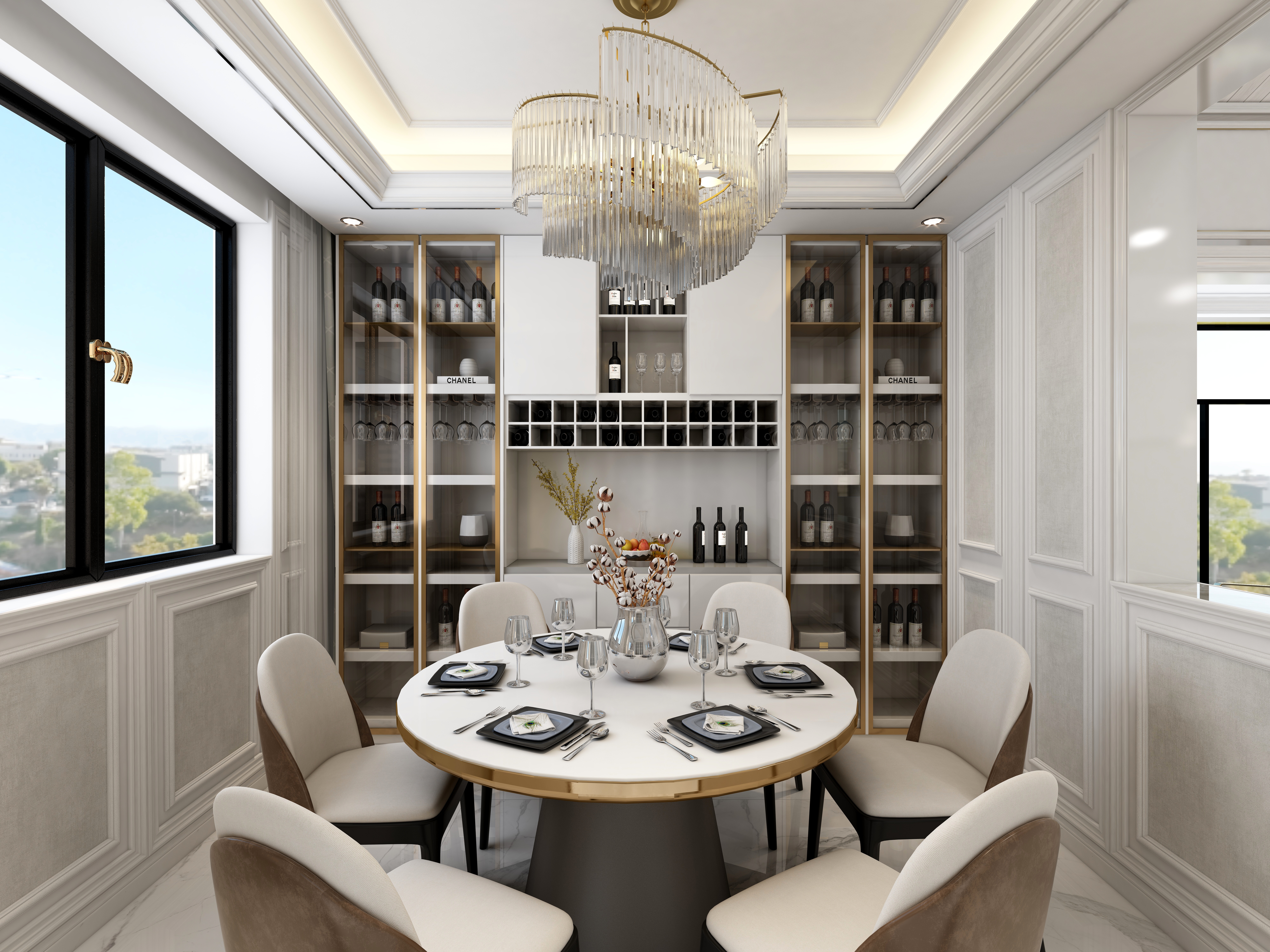 李青越-江西鄱阳望湖复式两房装修效果图