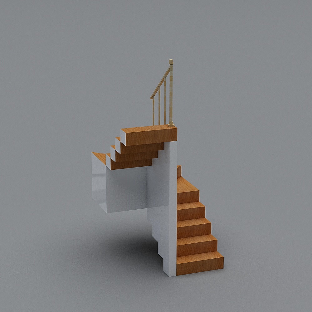 楼梯-013D模型