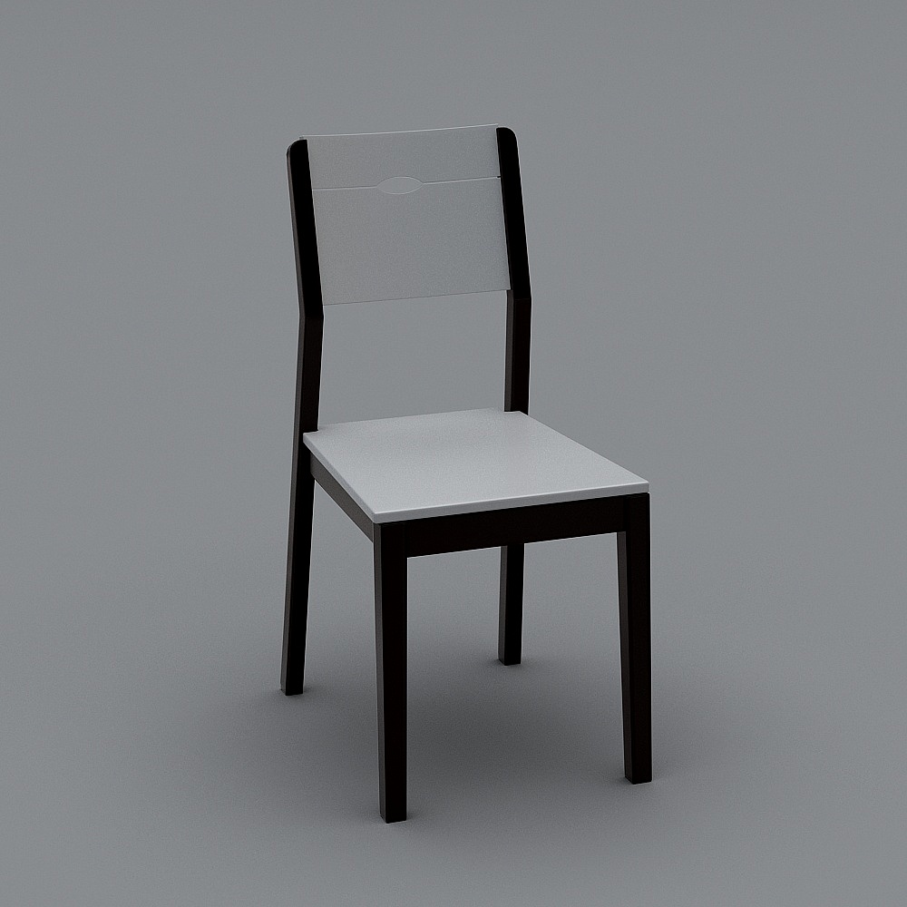 9#餐椅3D模型
