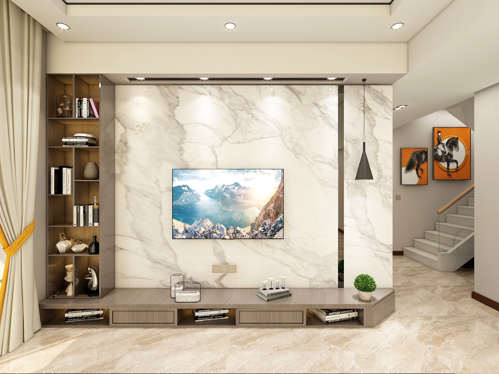 李元锋-别墅一楼-装修设计方案