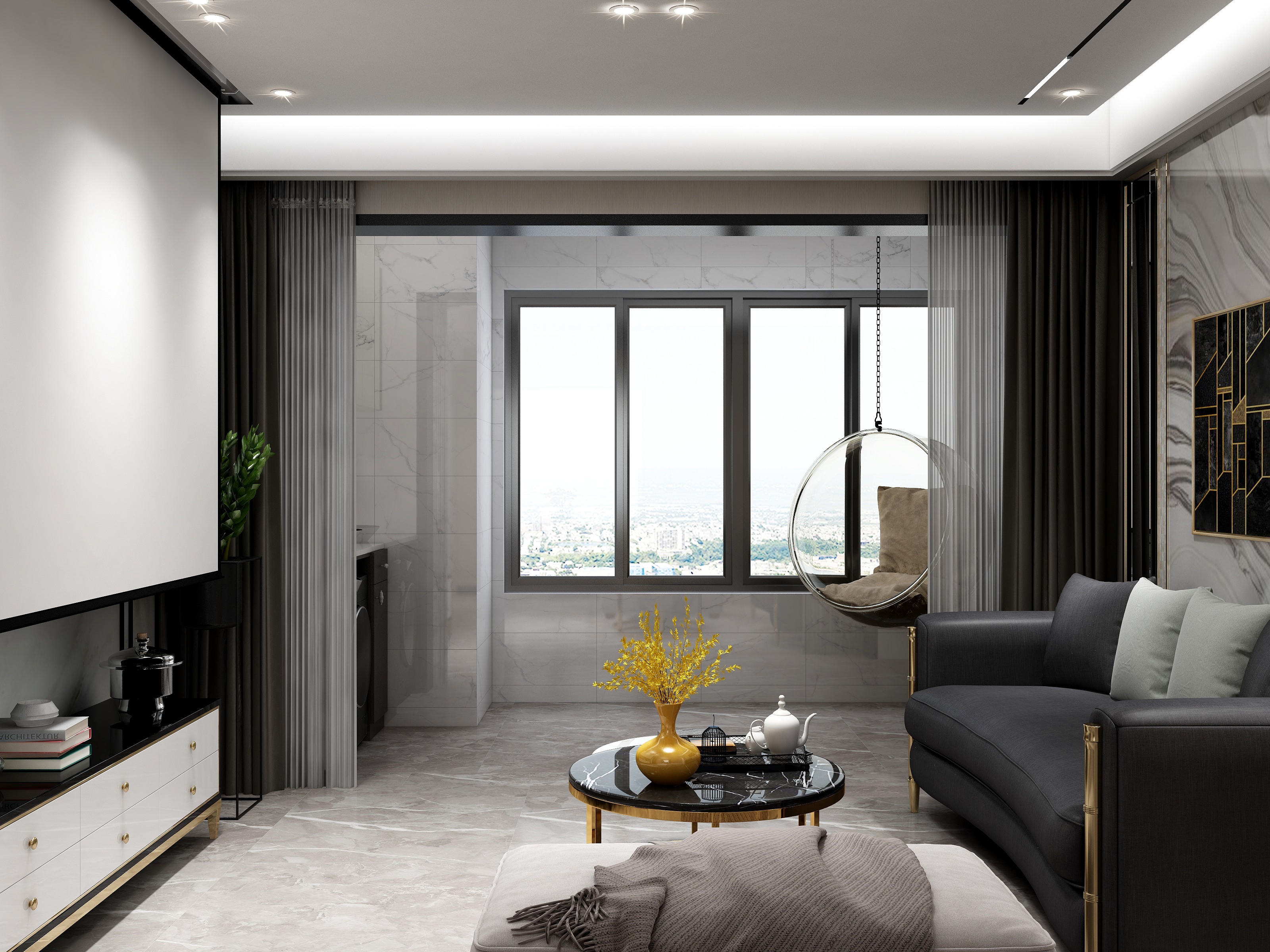 RYD-绿地一期雅居现代方案-装修设计方案