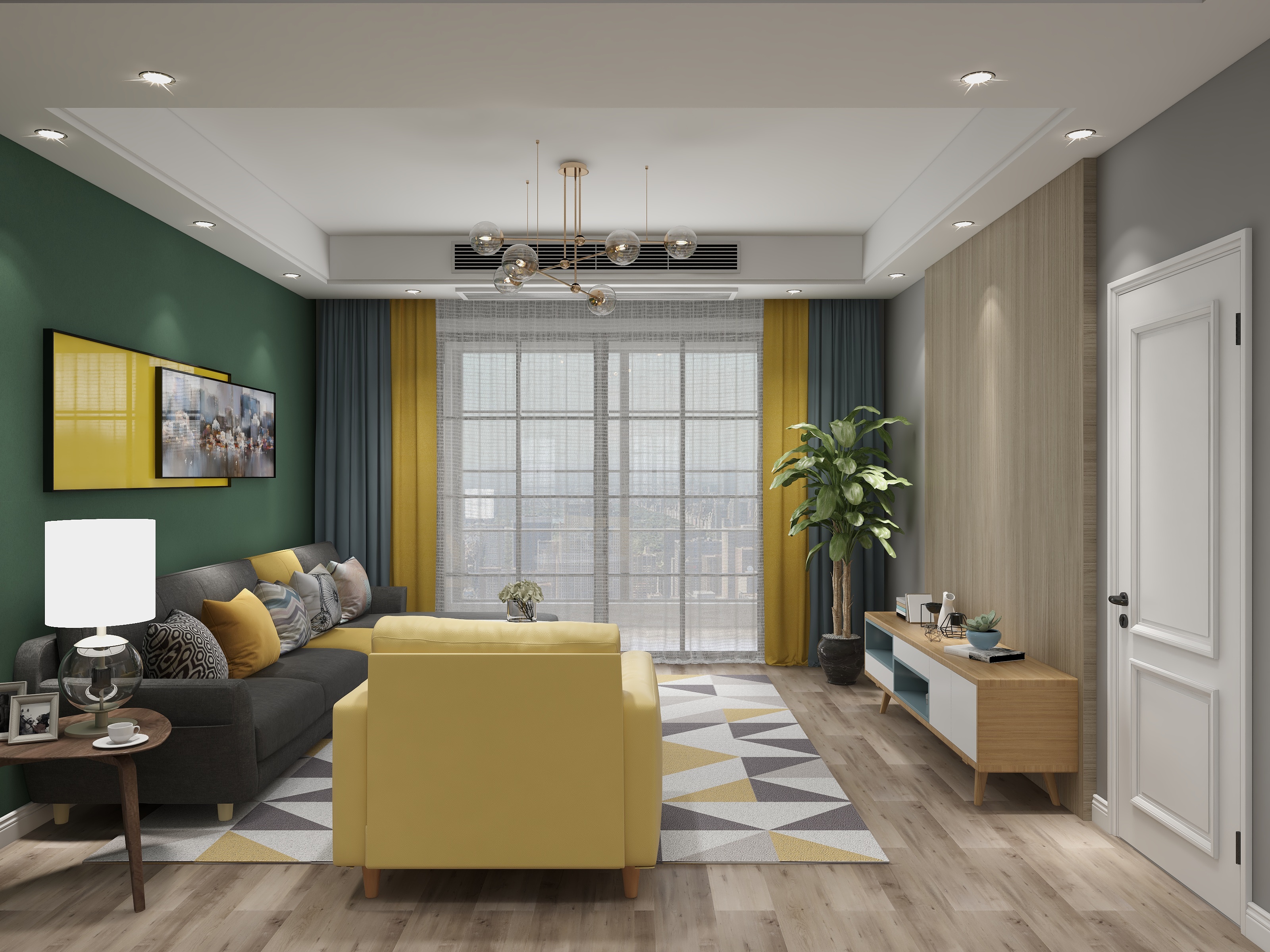 飛凌装饰-悟医小区3栋1号房-装修设计方案