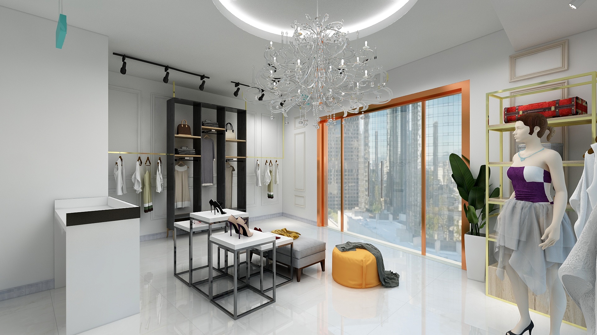 中艺空间-服装店-装修设计方案