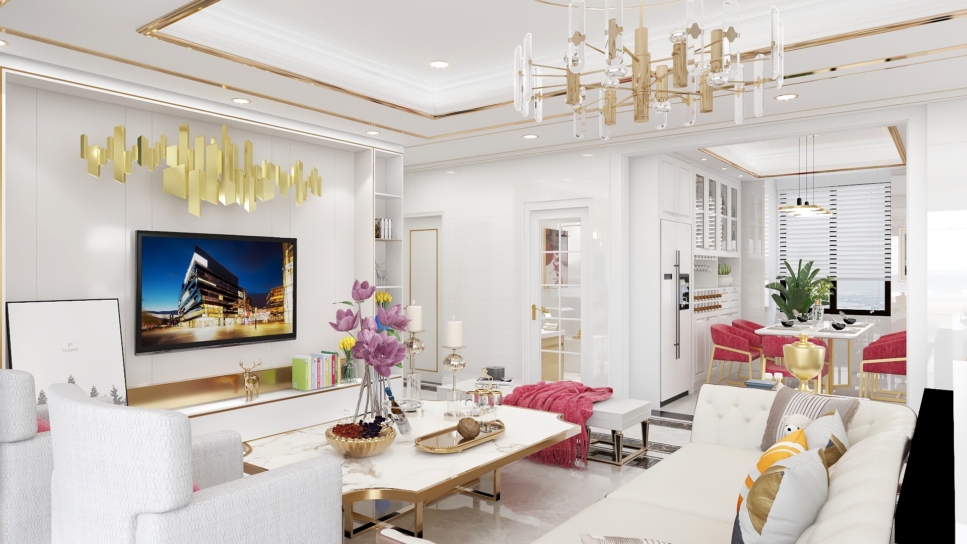 新手教程-富人区——轻奢华丽套房设计-装修设计方案