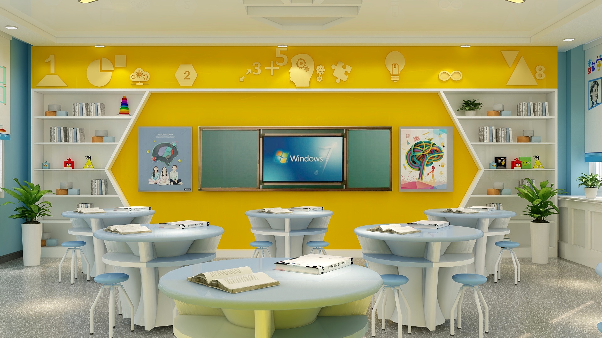 亚太桐-数学探究室及思维训练室-装修设计方案
