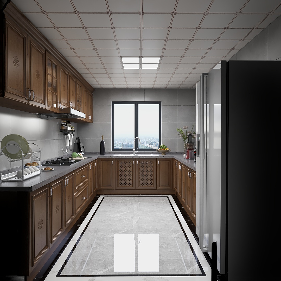 梦无涯*设计-别墅厨房-装修设计方案