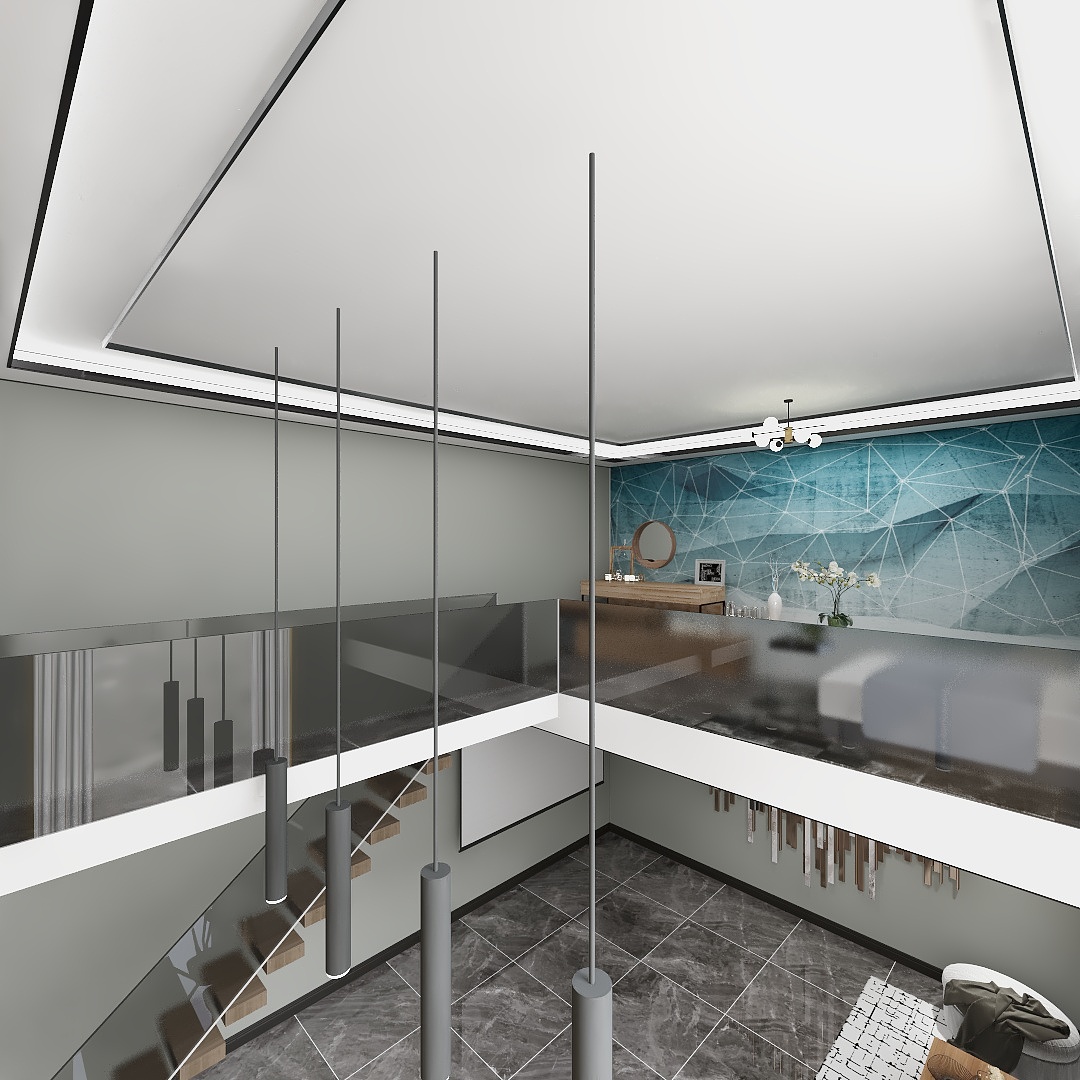 小小白ZM-64平Loft-装修设计方案