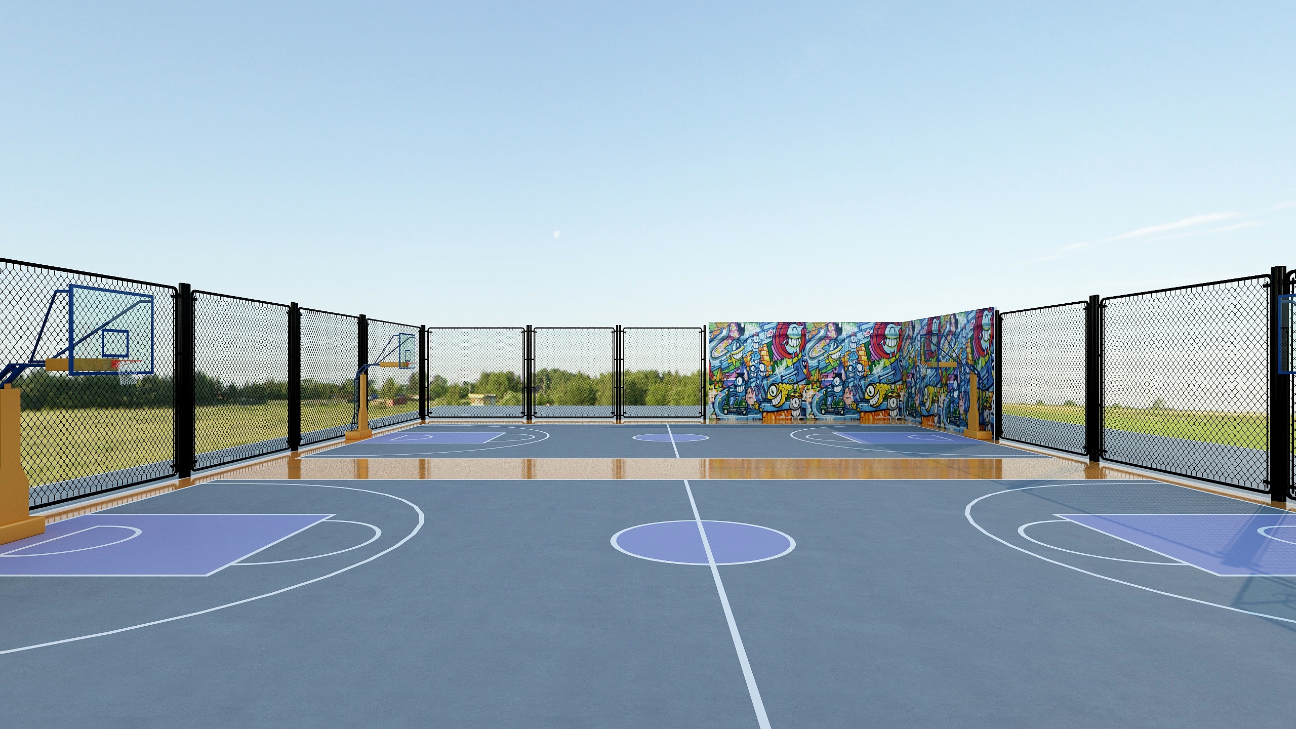 婚舍装饰尚笑-乡村野球场-装修设计方案