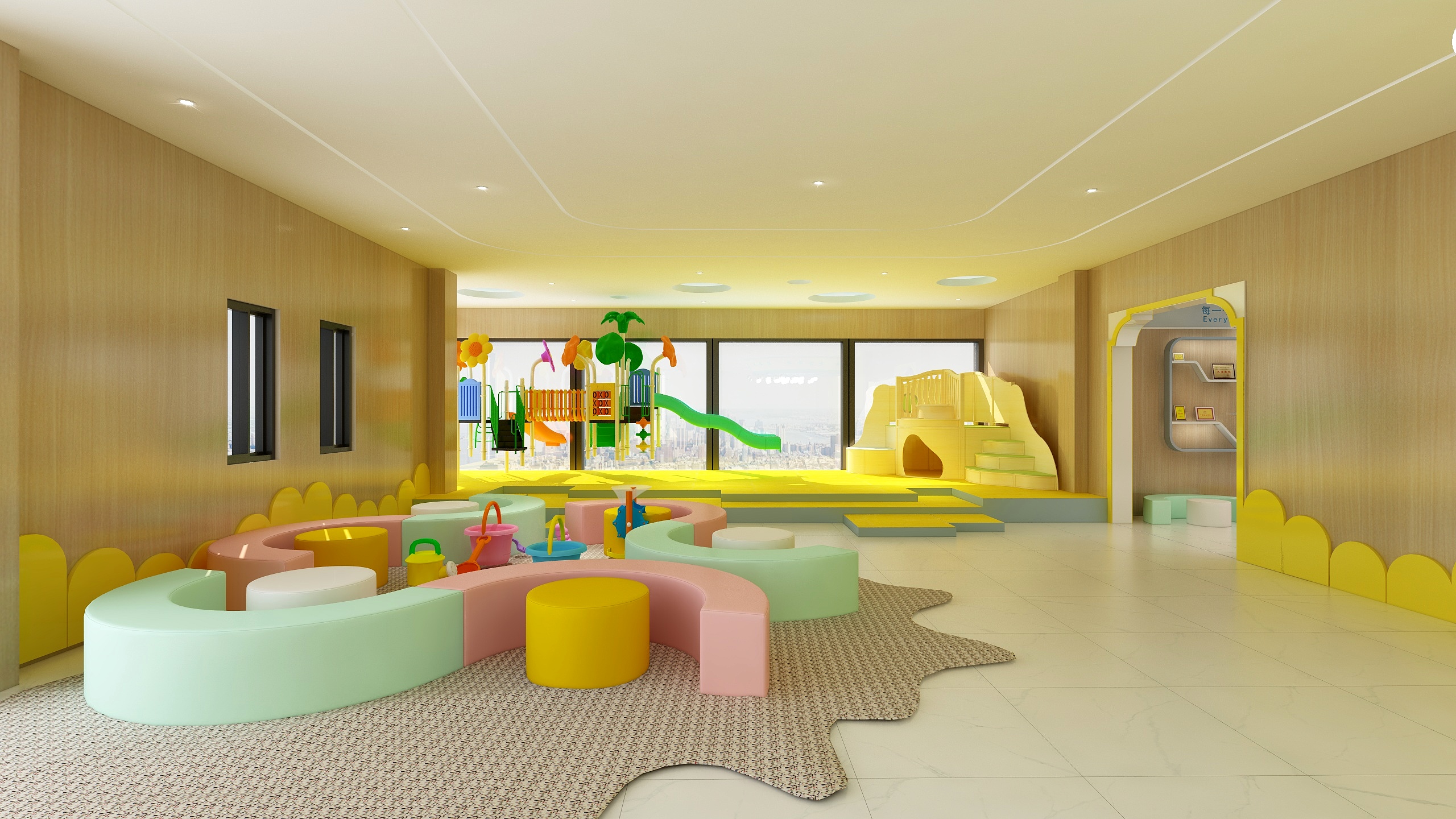 喻光梅-教育机构-装修设计方案