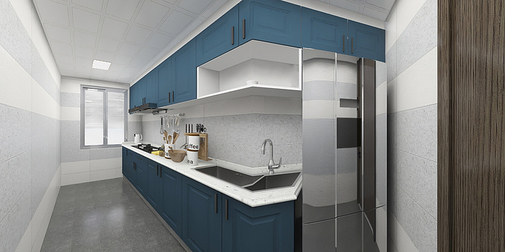 景帆设计-李姓样板房-装修设计方案