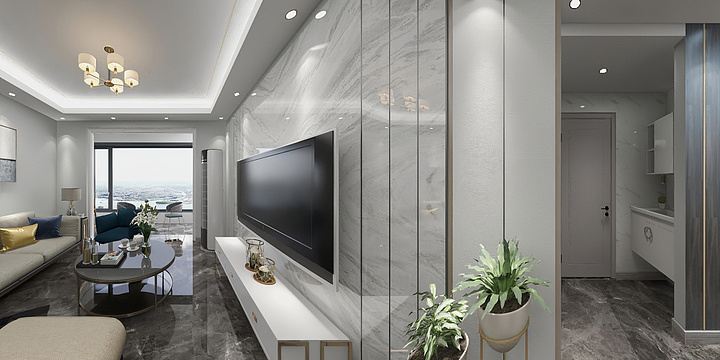 Zhon设计作品-万国城MOMA6#1505-装修设计方案