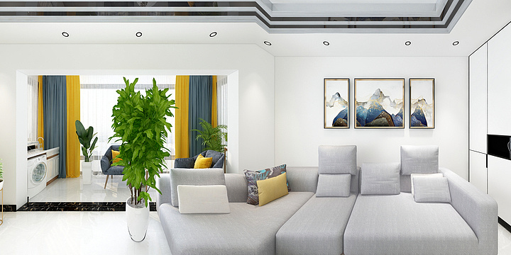 内乡时总-南湖湾6号楼703-装修设计方案