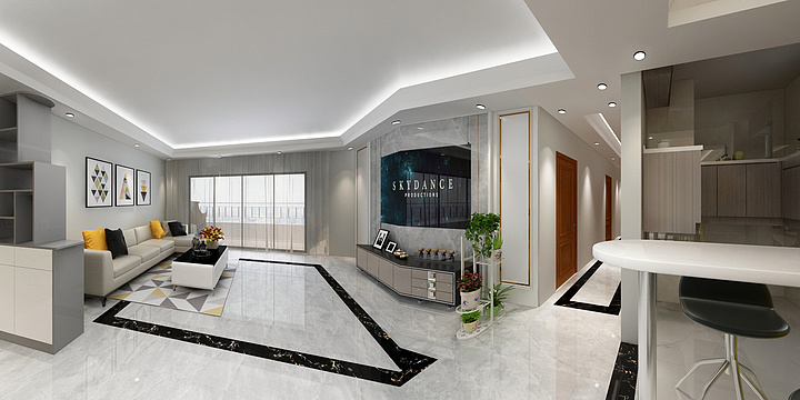 yc艺创装饰-罗仙村-装修设计方案