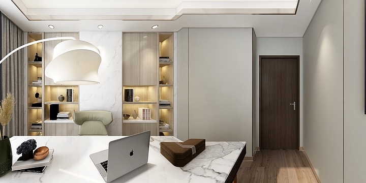 设计部陈赫-20200704石湖荡别墅-B1-轻奢风格-装修设计方案