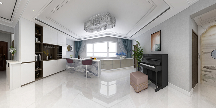 中州设计-农业局家属院家装设计-中州设计18699403789-装修设计方案