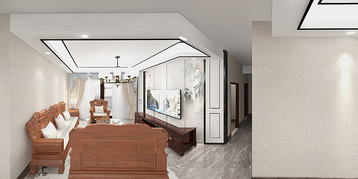 AG空间设计-东骏花园1栋1201房-装修设计方案