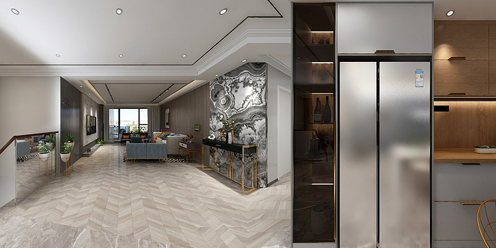 奢匠全屋定制丨青椒整装全案设计-华宇城F13-2-10右-装修设计方案