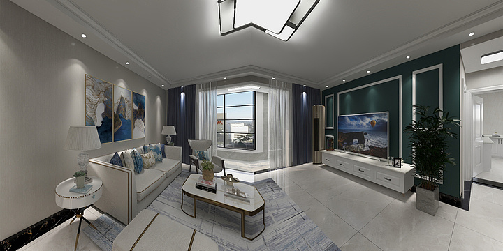 华驰建筑装饰工程有限公司-铁五处小区-装修设计方案