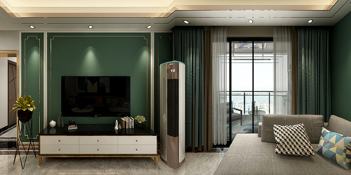 JIAN空間設計-佛山市·龙光玖龙府4-203-装修设计方案