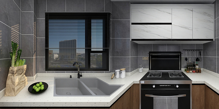 怀化帅丰集成灶田齐-金磊富裕城2-2304肖姐-装修设计方案