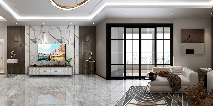 DesignerYAJUN-贺总别墅-装修设计方案