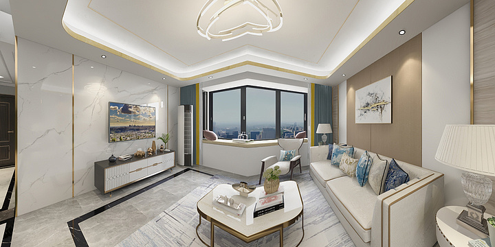 众勃设计-滨江学府2栋1901号房-装修设计方案