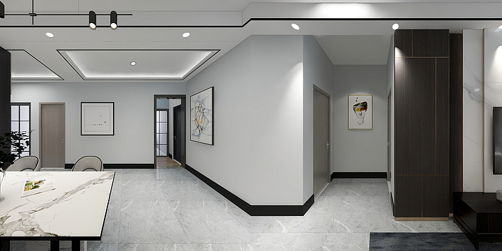 泰然处之-锦艺城26-1-1701-装修设计方案