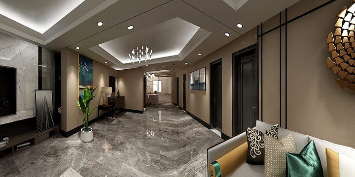 幸运花装饰-万业金城-装修设计方案