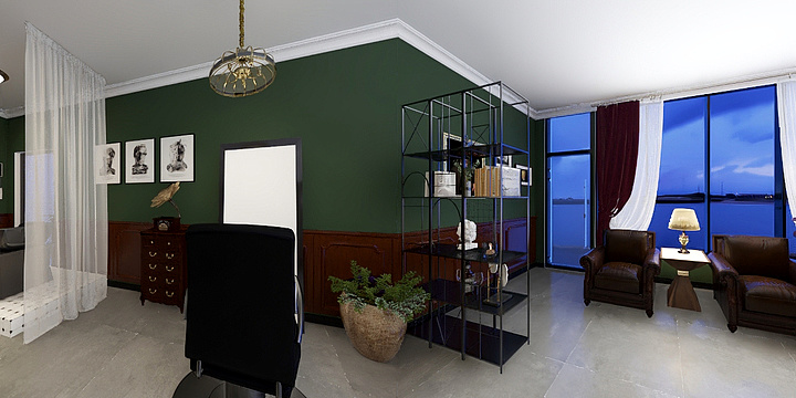 可可加一-罗马湖 酷家乐-副本-装修设计方案