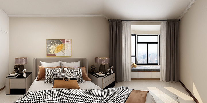 赵露莹-众城百合园效果dwg-装修设计方案