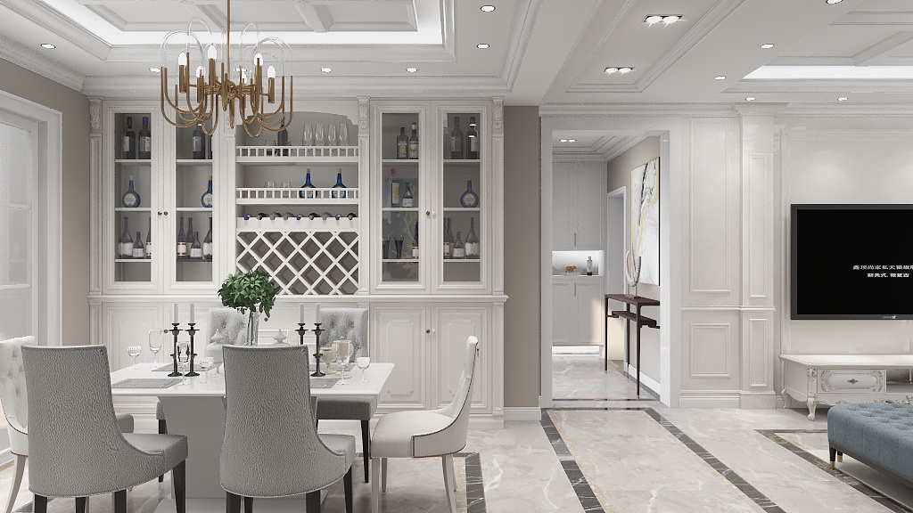 ColourPie-金悦城11-1-1502简欧酷家-装修设计方案