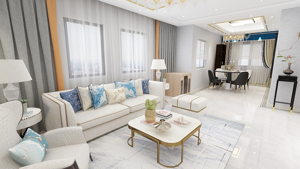 小毅e3-瑞和园89.50㎡B户型3室2厅1卫-装修设计方案