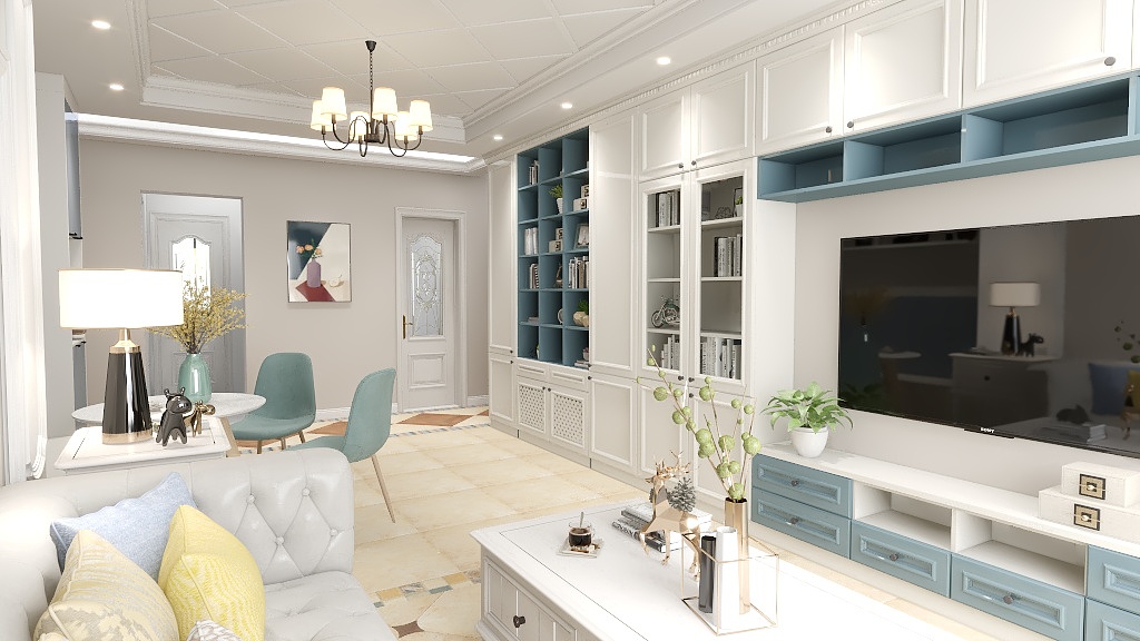 原舍设计YJX-保利梧桐雨-孙-装修设计方案